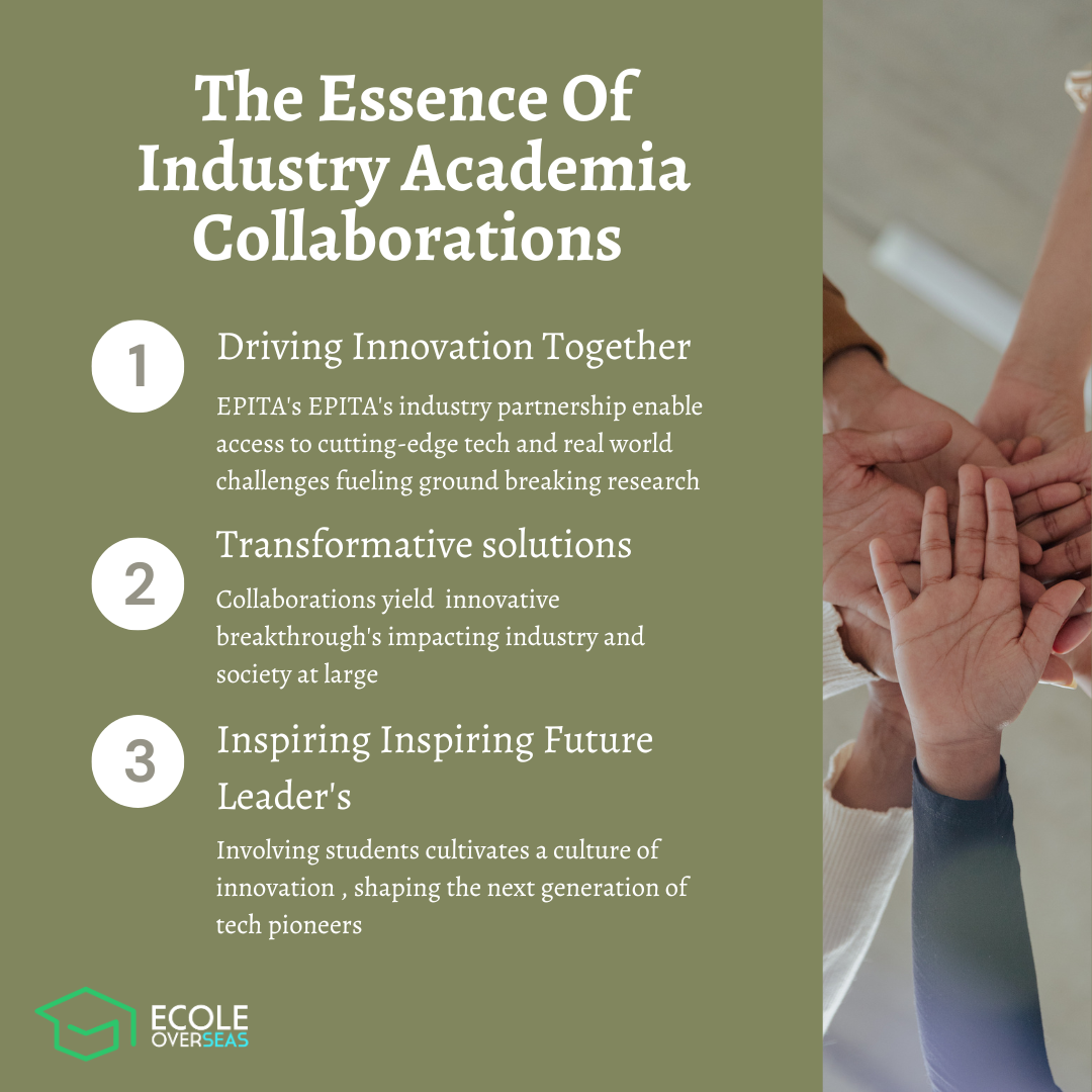 why epita collaborates with industry partners